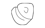 6101510 - Engine: Rear Bracket Nut for Mopar Image