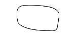 12367167 - Body: Mirror Glass for GM Image