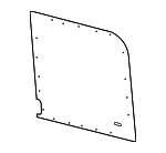 EK4Z6142411G - Body: Front Panel for Ford Image
