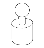 5555753030 - Body: Lid Assembly Cushion for Lexus: CT200h, HS250h, LS460 Image