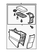 589107601323 - Body: Console Body for Lexus: CT200h Image