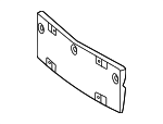 2438806800 - Body: License Bracket for Mercedes-Benz Image