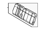 1JU361D5AA - Body: Seat Back for Mopar Image