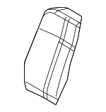 68034076AA - Body: Seat Back Pad for Mopar Image