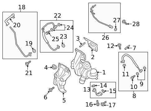Turbocharger, Supercharger & Ram Air for 2019 Lincoln MKZ #0