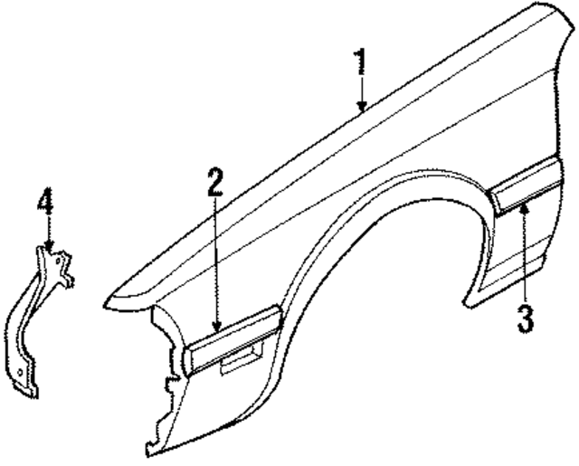 GEY052110 - : Fender for Mazda Image