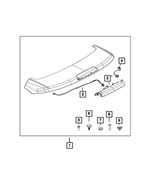 6511727AA - Exterior Ornamentation: Stud for Mopar Image