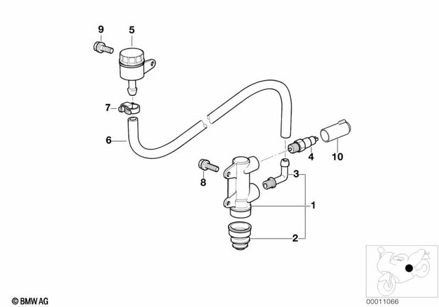 34312345311 - : Brake Master Cylinder for BMW-Motorrad Image