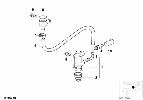 Brake Master Cylinder for 1997 BMW-Motorrad F 650 ST #0