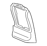 83421TA1Y01ZA - : Rear Trim Panel for Honda Image