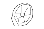 7255133010C0 - Body: Recline Handle Hole Cover for Toyota Image