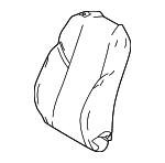 710784768120 - : Seat Back Cover for Toyota Image
