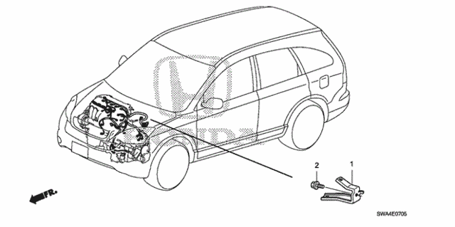 Engine Wire Harness Stay for 2007 Honda CR-V #0