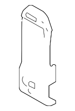 7C3Z25601B32AB - Body: Back Panel Cover for Ford: F-250 Super Duty, F-350 Super Duty, F-450 Super Duty Image