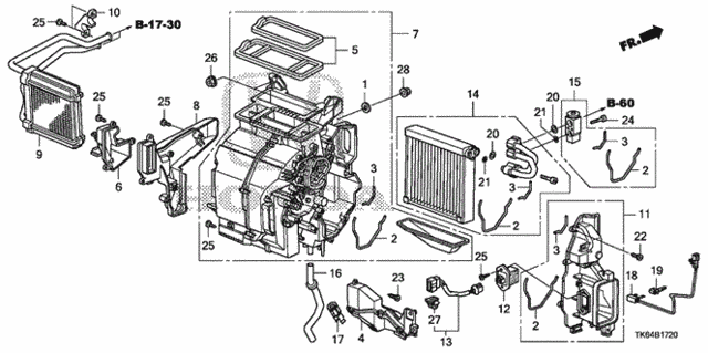 Heater Unit for 2010 Honda Fit #0