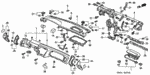 90108S84A00 - Interior/Bumper: BOLT-WASHER (8MM) (SRS) for Honda Image
