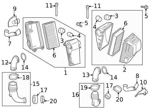 Fuel Injection System & Related Components for 2012 Porsche Cayenne #1