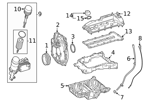Engine Parts for 2015 Mercedes-Benz ML250 #0