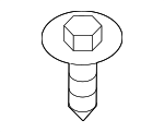 7149213164 - Body: Bumper Cover Bolt for BMW Image