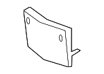 2518850781 - Body: License Bracket for Mercedes-Benz Image