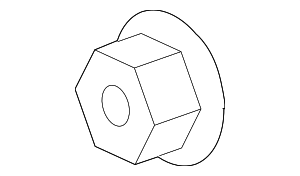 9A700486900 - : Door Hinge Nut for Porsche Image