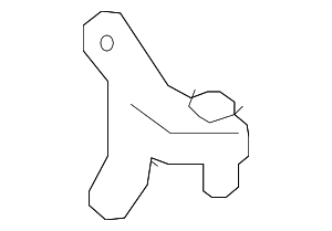 9A783340701 - Body: Door Hinge for Porsche Image