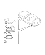68313101AA - Electrical: Nut for Fiat: 124 Spider Image