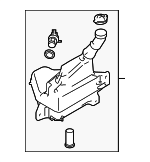 GS3L67480A - Body: Reservoir Assembly for Mazda: 6 Image