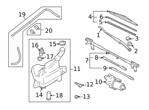Wipers for 2011 Mazda 6 #0