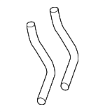 TD1161311 - HVAC: HVAC Heater Hose for Mazda: CX-9 Image