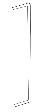 822D21JA1D - Body: Applique for Nissan: Quest Image