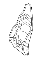 2139108817 - Body: Seat Back Frame for Mercedes-Benz Image