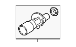 LR028136 - Cooling System: Oil Cooler Tube for Land-Rover Image