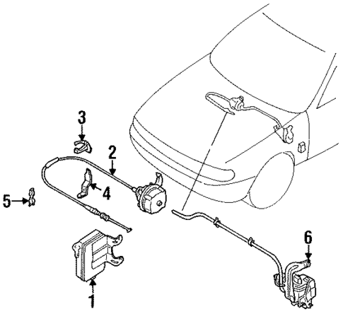 Cruise Control for 1997 Nissan Sentra #0