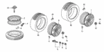 44721S5AA11 - Chassis: WEIGHT, BALANCE (10G) (PLOMBCO) for Honda Image