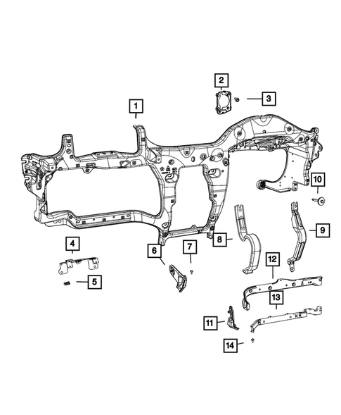 Instrument Panel for 2023 Jeep Wrangler #6