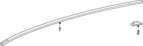 Exterior Trim - Roof for 2025 Lexus TX500h #2