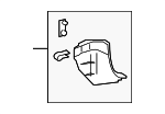 6211212370B0 - Body: Cowl Trim for Scion: xB Image