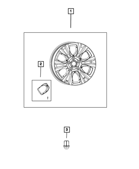 Wheels, Tires and Hardware for 2014 Ram 1500 #1
