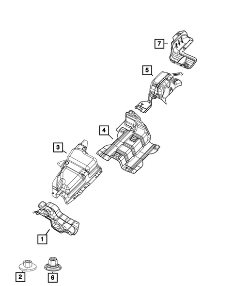 Exhaust System for 2017 Chrysler Pacifica #2