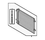 3C0820411D - HVAC: Condenser Assembly for Volkswagen: CC, Passat Image
