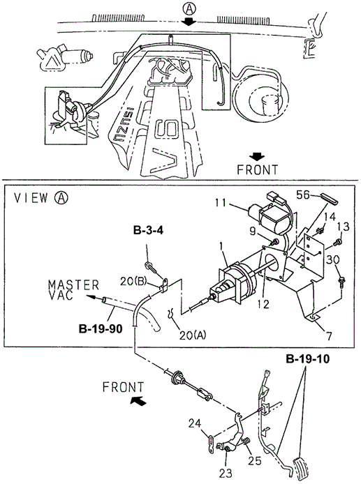 Auto Cruise Actuator for 1997 Acura SLX #0