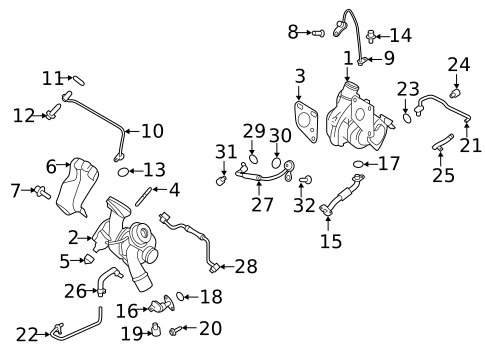Turbocharger, Supercharger & Ram Air for 2018 Lincoln MKZ #0