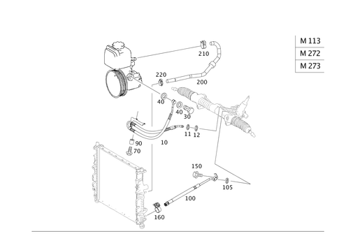 Gasoline Vehicles Line Scope for 2008 Mercedes-Benz R 350 #0