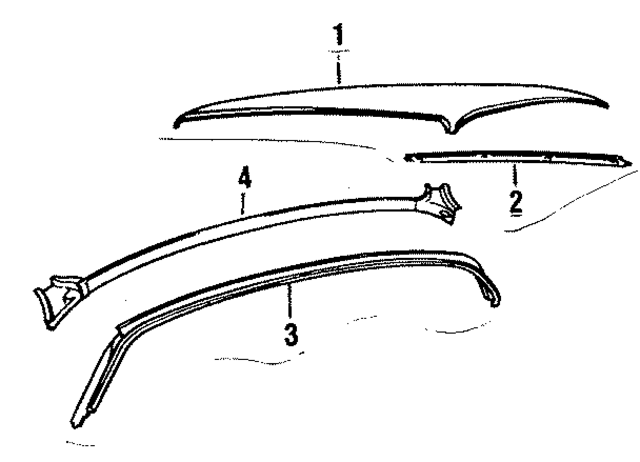11699 - Body: Roof Panel for Jaguar Image