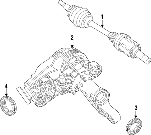 Differential for 2014 Jeep Grand Cherokee #0