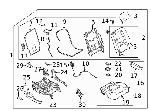 Second Row Seats for 2023 Mazda CX-9 #0