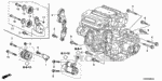 957011205508 - Engine: BOLT, FLANGE (12X55) for Honda Image