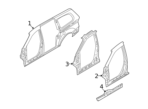 Rocker for 2007 Hyundai Entourage #0