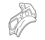 41217342097 - Body: Inner Panel Assembly for BMW: 228i, 228i xDrive, 230i, 230i xDrive, M235i, M235i xDrive, M240i, M240i xDrive Image